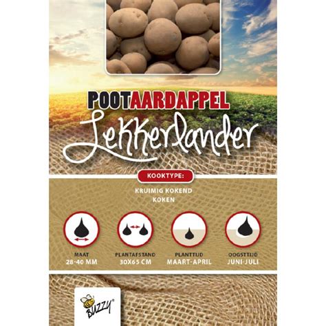 DeZaden : Pootaardappel Lekkerlander 1kg.